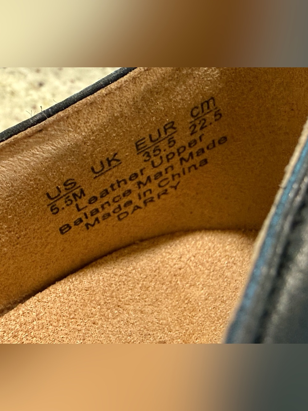 Naturalizer Black Leather Chunky "Darry" Loafers with Tan Welt - Picture 8 of 15